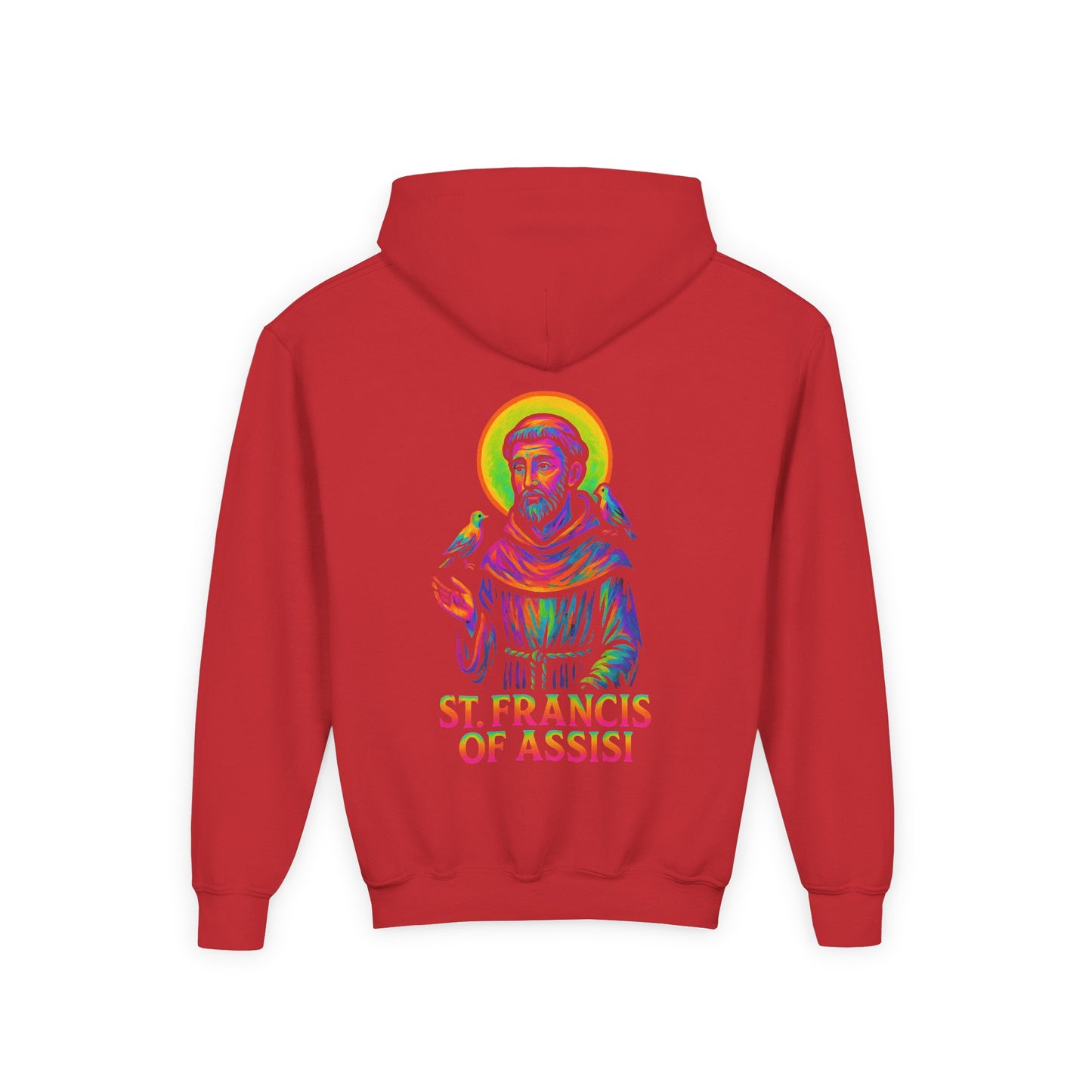 St. Francis of Assisi Youth Hoodie | Catholic Streetwear for Kids