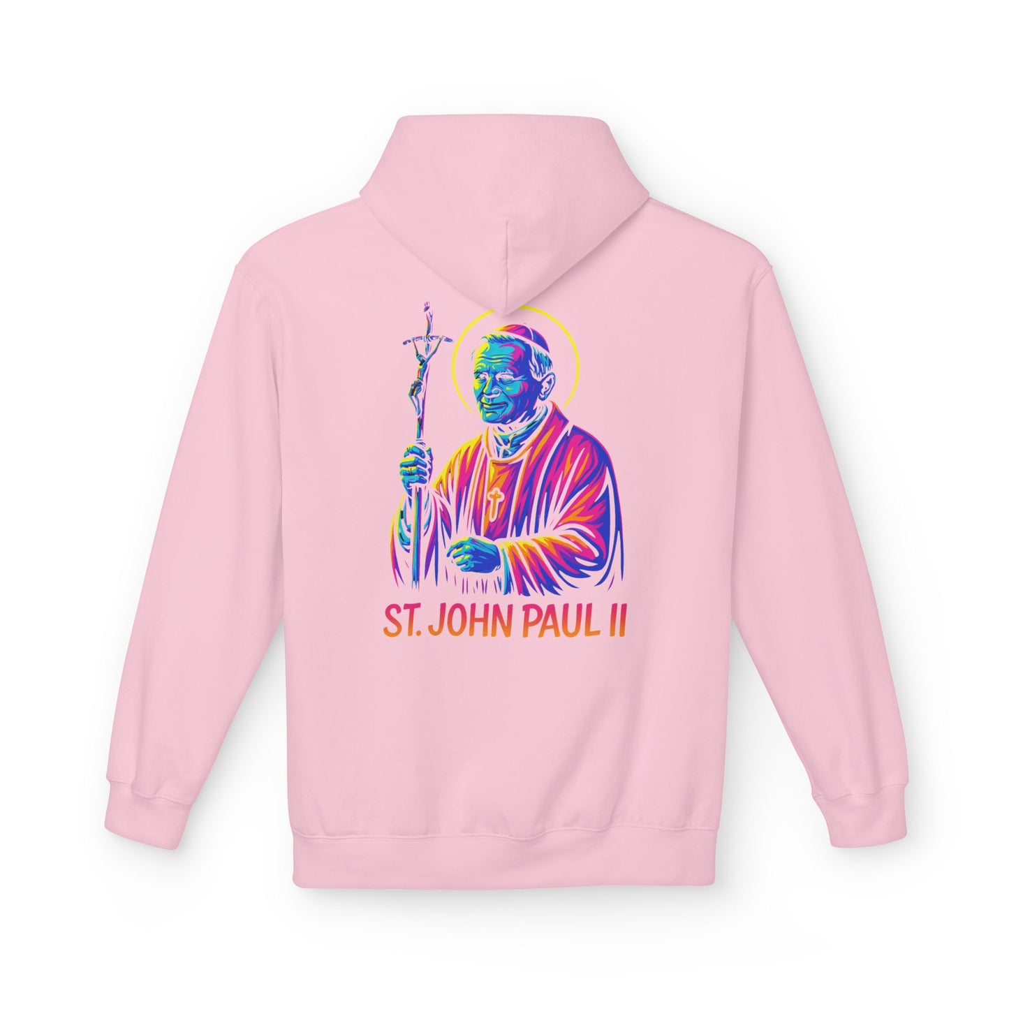 St. John Paul II Hoodie | Catholic Saint Hoodie | Christian Streetwear | Patron Saint Gift