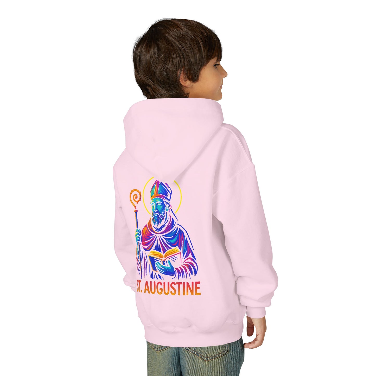St. Augustine Youth Hoodie | Catholic Streetwear for Kids