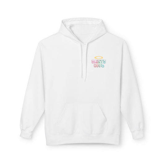 St. Rita Neon Hoodie | Catholic Streetwear – Impossible Prayers, Bold Faith, Unbreakable Hope