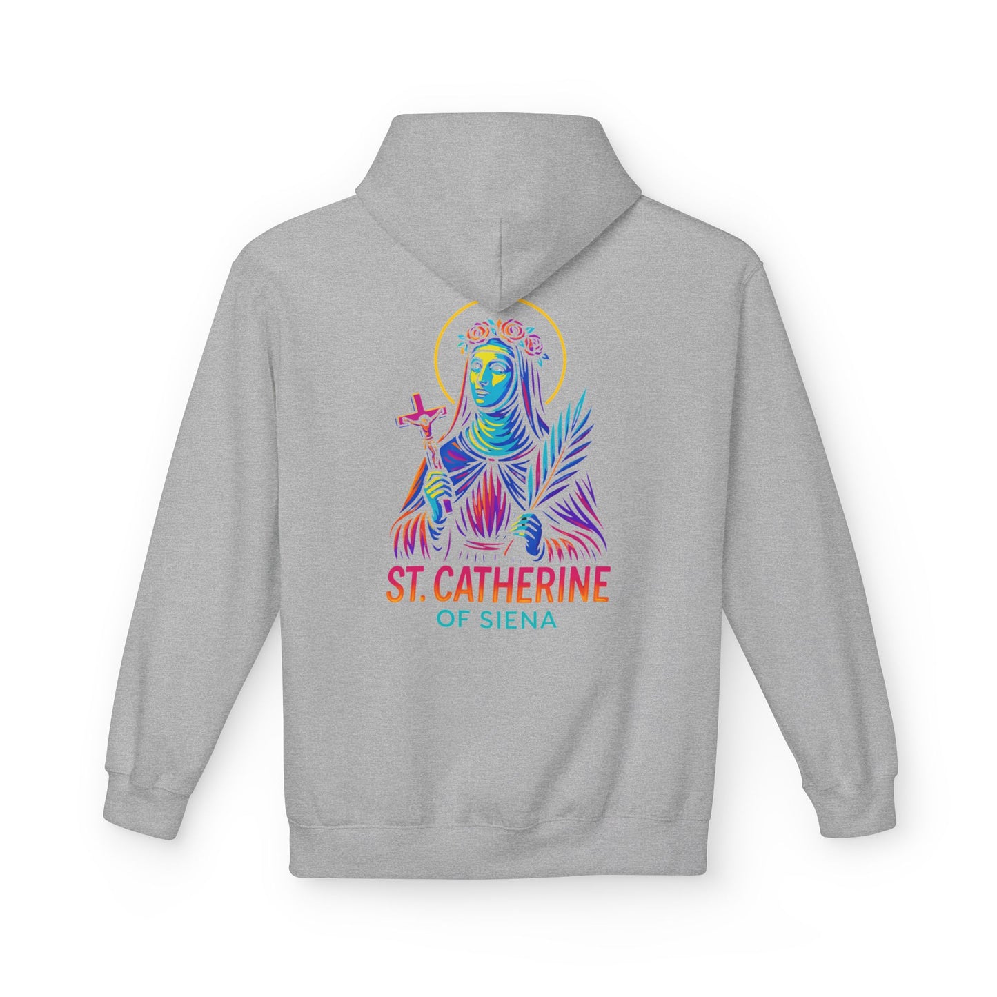 St. Catherine of Siena Hoodie – Catholic Saint Hoodie – Christian Streetwear