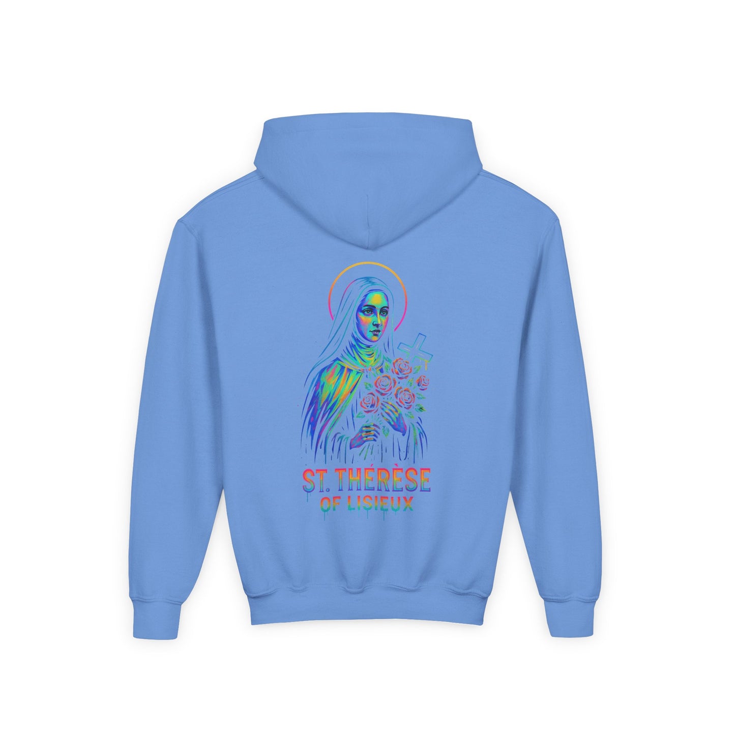 St. Thérèse of Lisieux Youth Hoodie | Catholic Streetwear for Kids