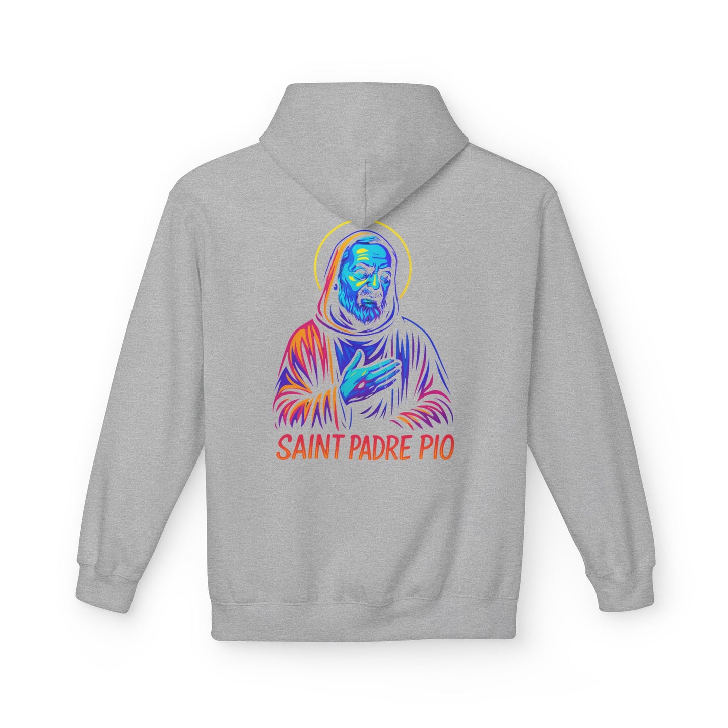St. Padre Pio Hoodie | Catholic Saint Hoodie | Christian Streetwear | Patron Saint Gift