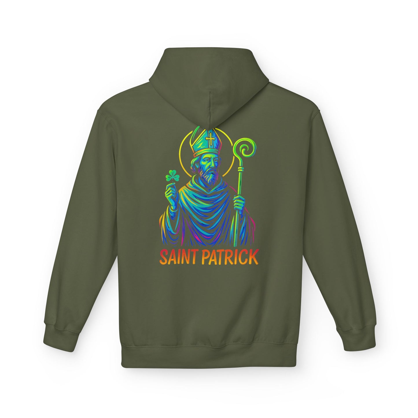 St. Patrick Hoodie | Catholic Saint Hoodie | Christian Streetwear | Patron Saint Gift
