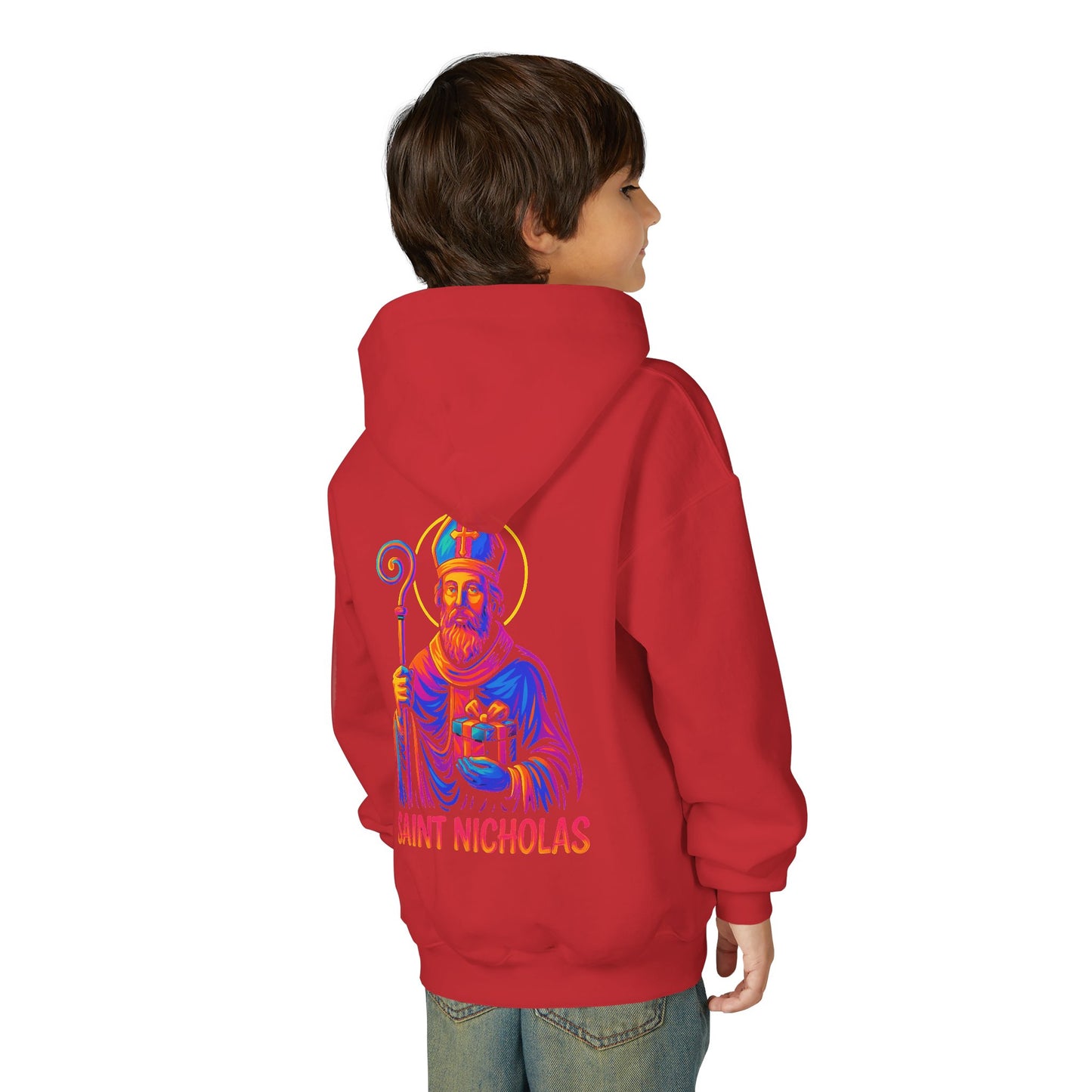 St. Nicholas Youth Hoodie | Catholic Streetwear for Kids