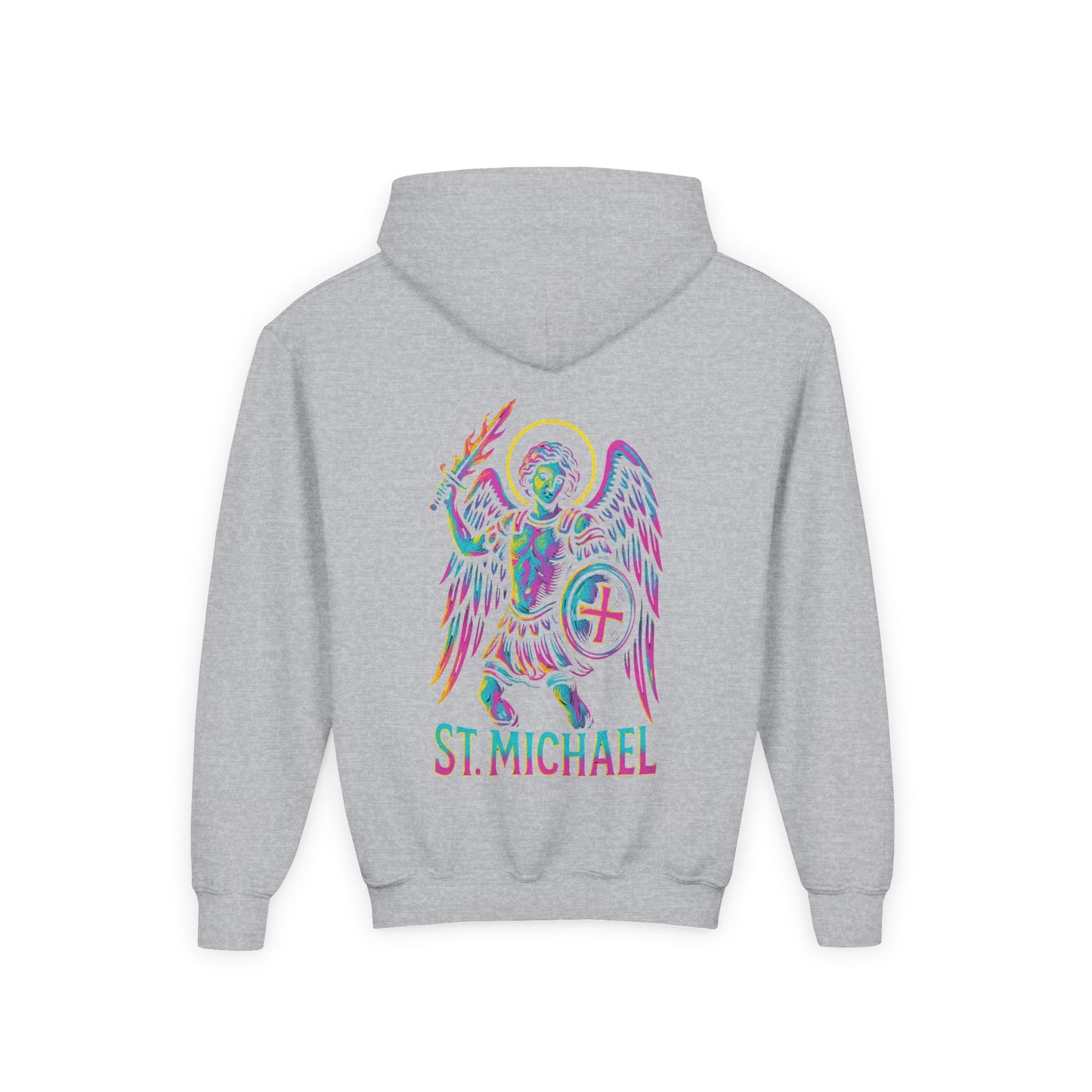 St. Michael the Archangel Youth Hoodie | Catholic Streetwear for Kids