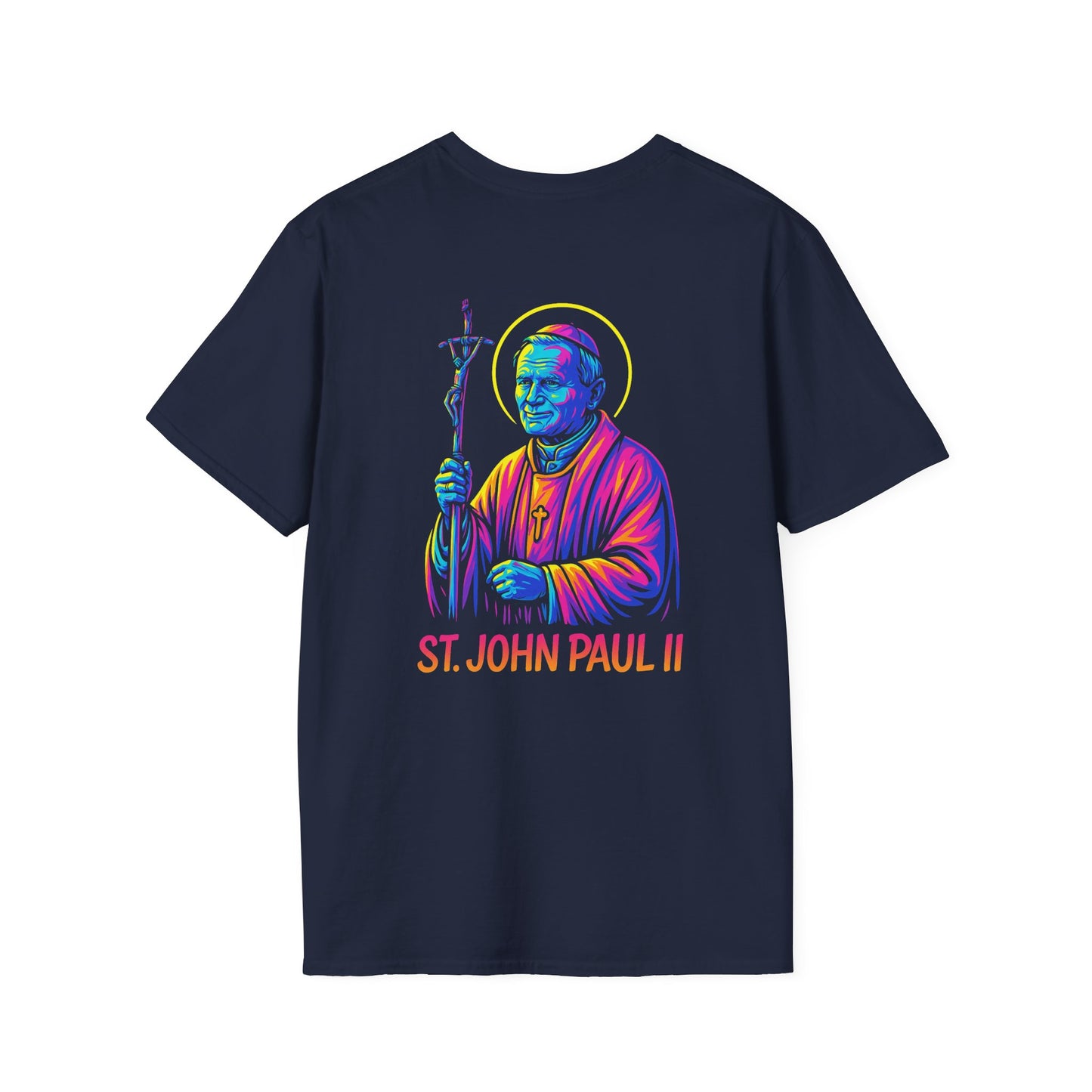 St. John Paul II T-Shirt | Catholic Streetwear | Faith-Inspired Apparel