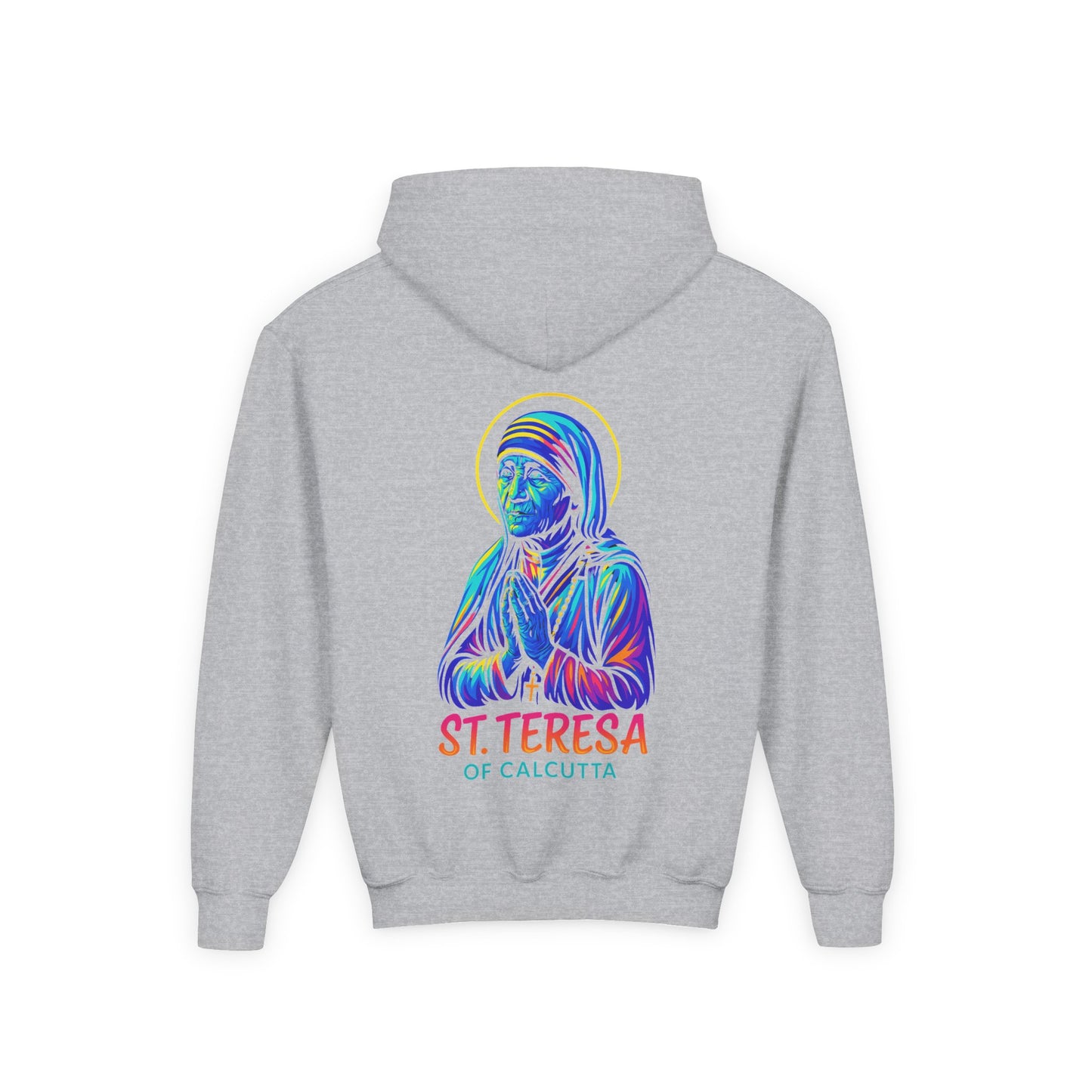 St. Teresa of Calcutta Youth Hoodie | Catholic Streetwear for Kids