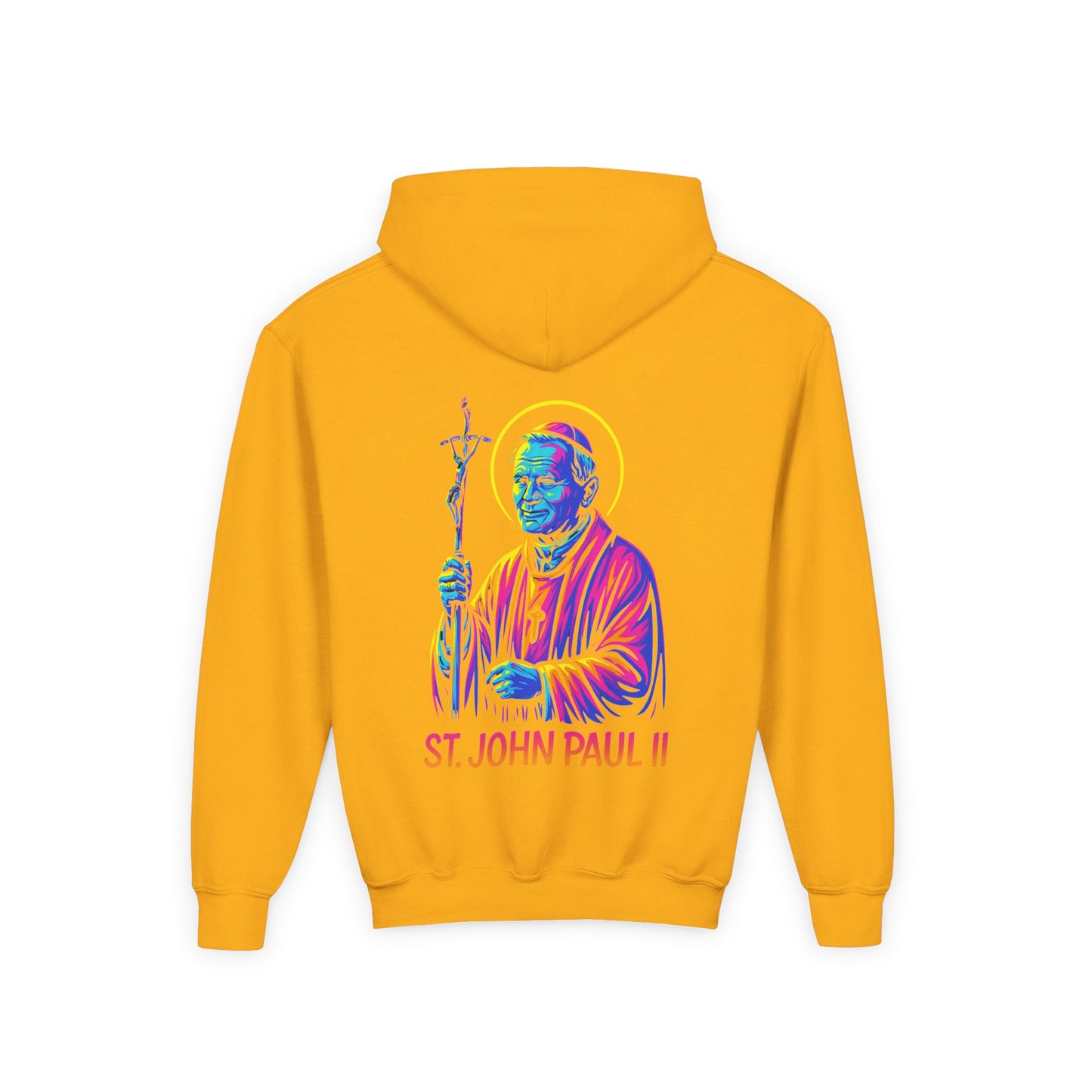 St. John Paul II Youth Hoodie | Catholic Streetwear for Kids