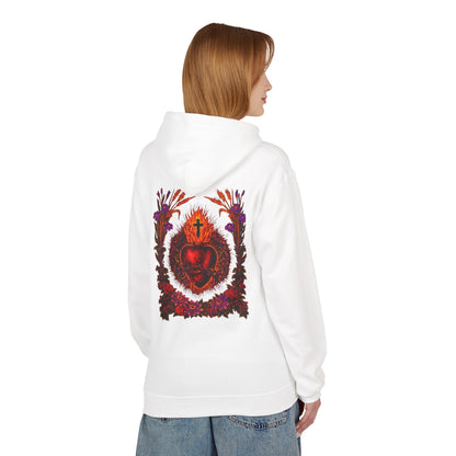 Sacred Heart of Jesus Botanical Hoodie | Saints Hood