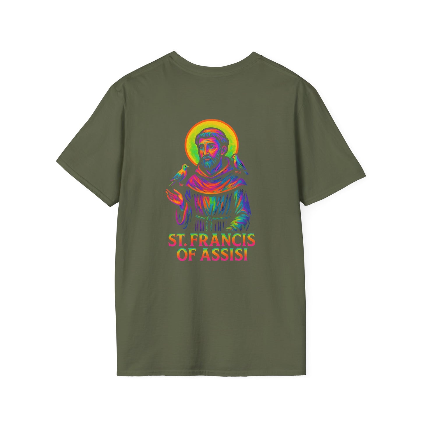 St. Francis of Assisi T-Shirt | Catholic Streetwear | Faith-Inspired Apparel
