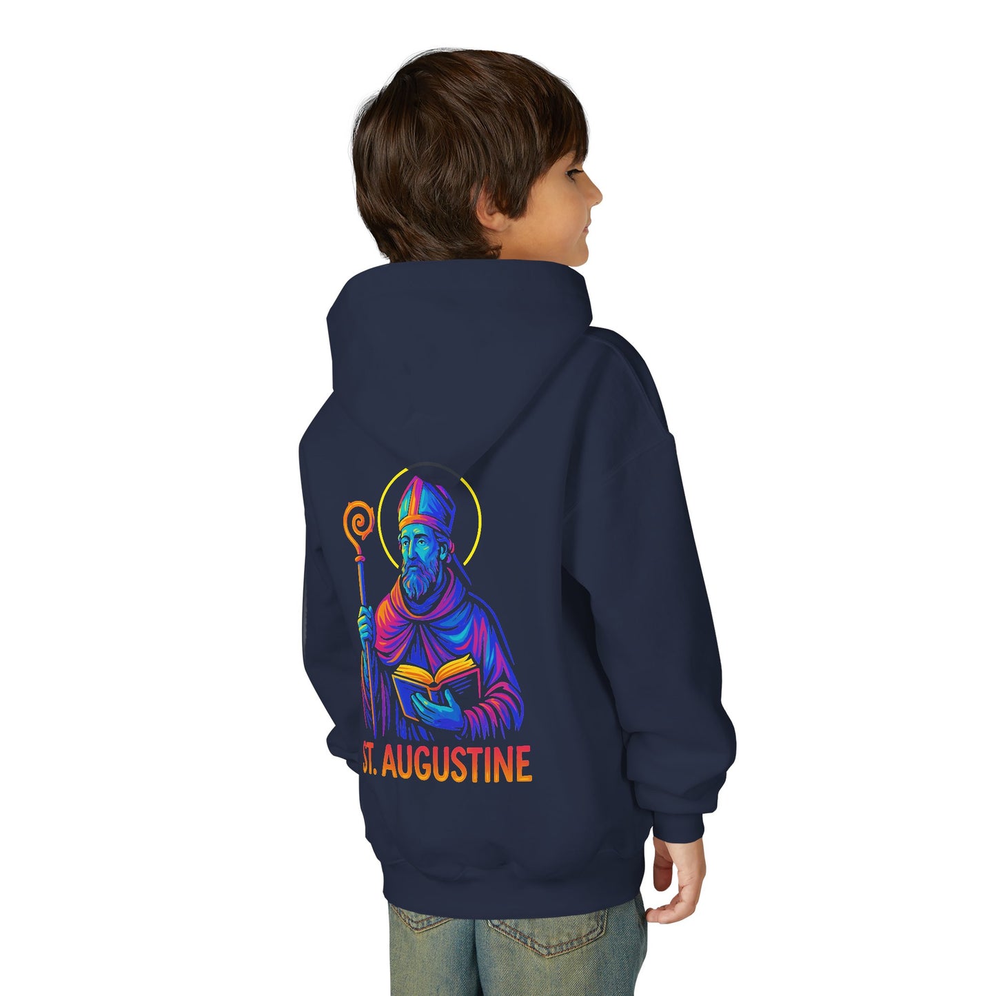 St. Augustine Youth Hoodie | Catholic Streetwear for Kids