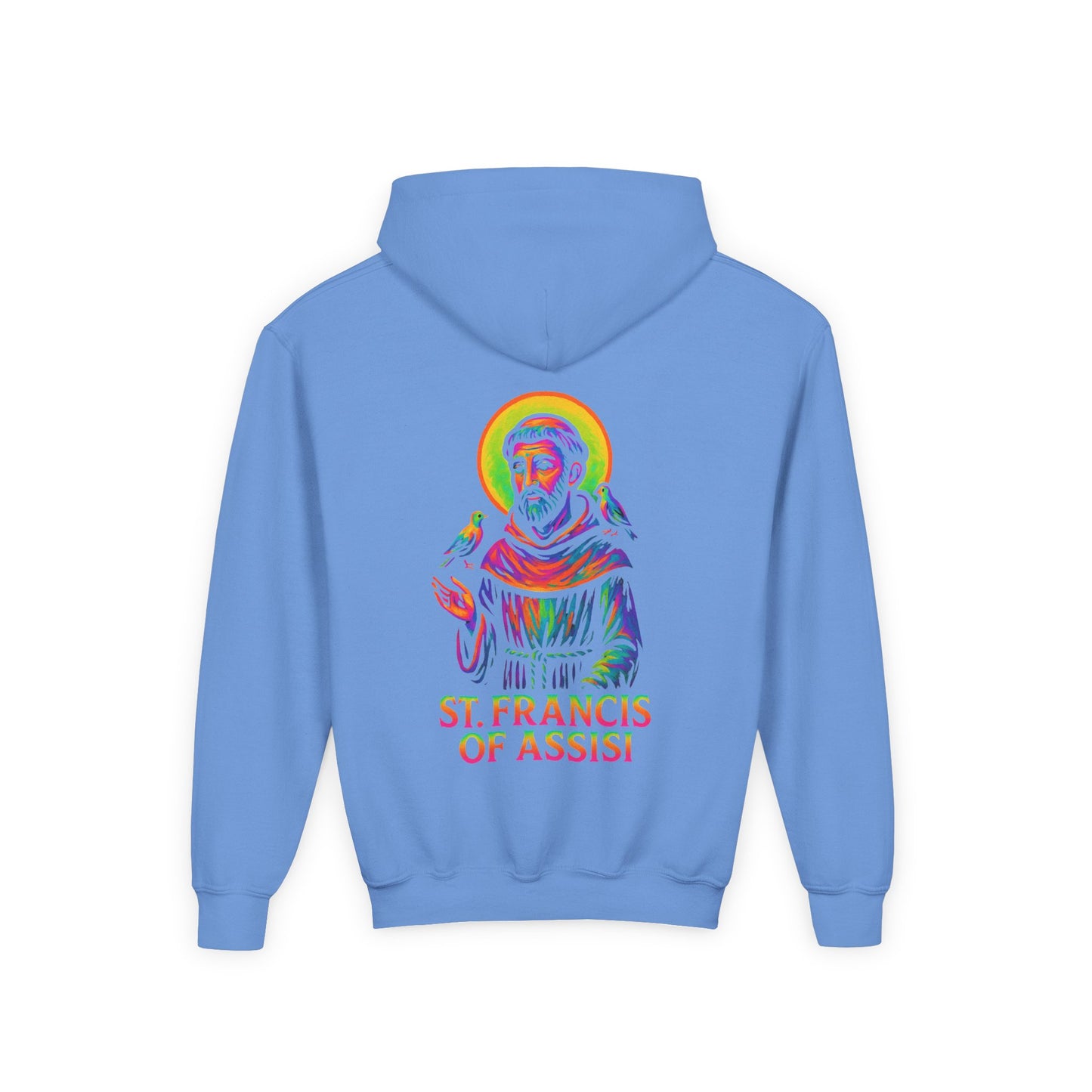 St. Francis of Assisi Youth Hoodie | Catholic Streetwear for Kids