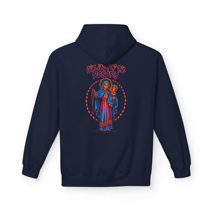 Our Lady of the Rosary | Catholic Hoodie | Marian Faith