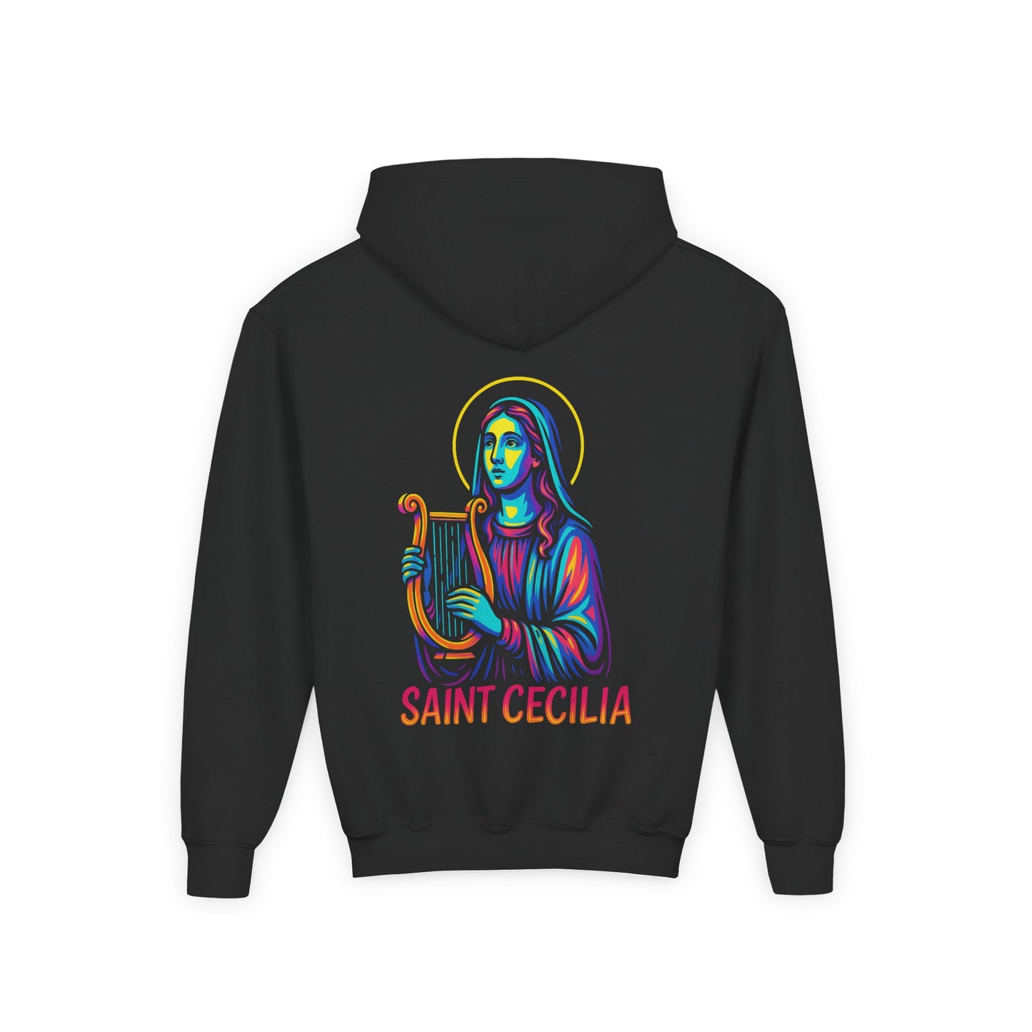 St. Cecilia Youth Hoodie | Catholic Streetwear for Kids