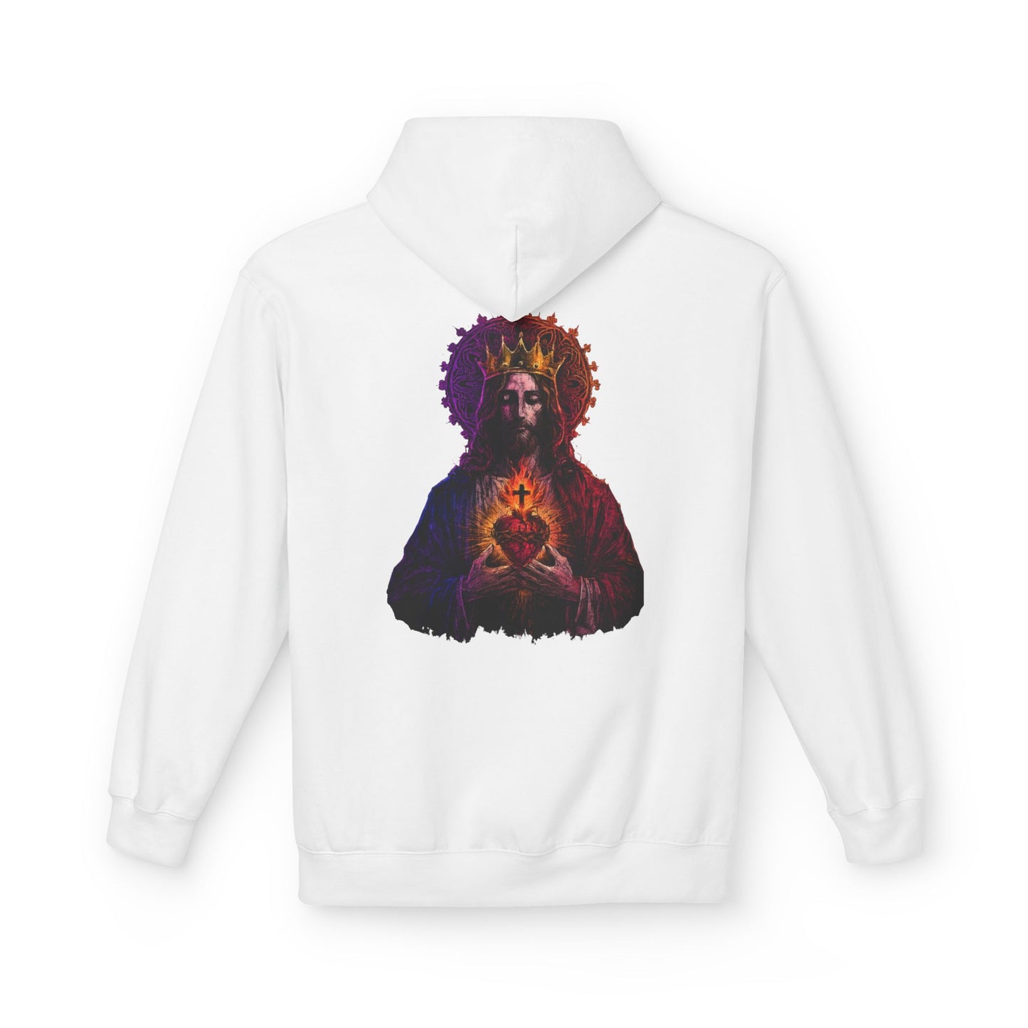 Sacred Heart of Jesus Christ the King Hoodie | Saints Hood