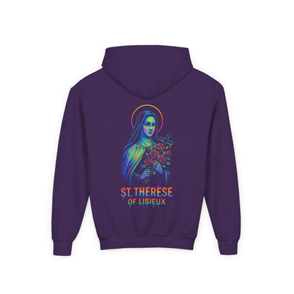 St. Thérèse | Kids Catholic Hoodie | Little Flower