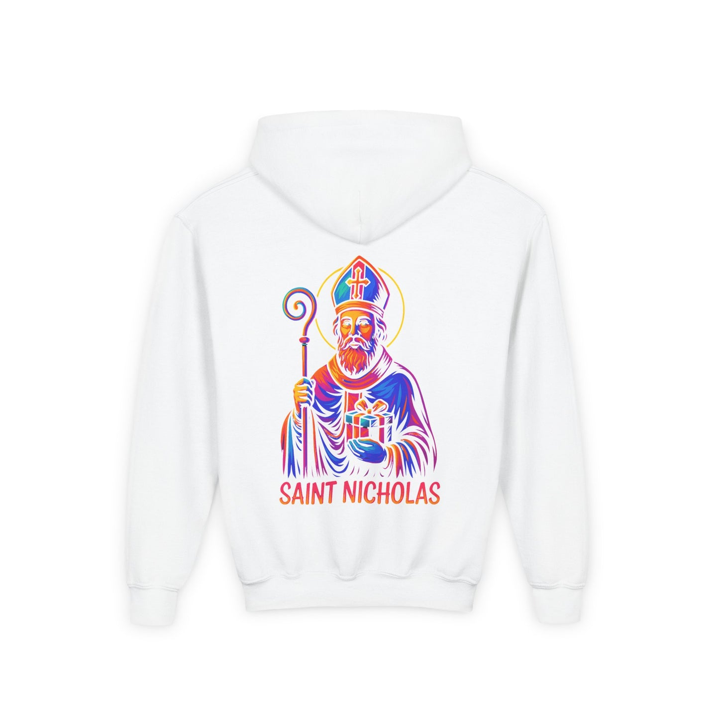 St. Nicholas Youth Hoodie | Catholic Streetwear for Kids