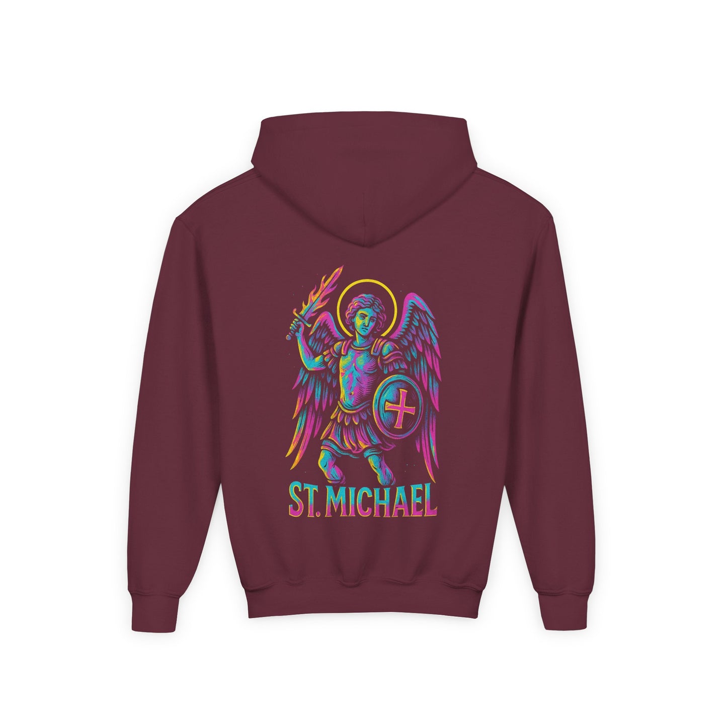St. Michael the Archangel Youth Hoodie | Catholic Streetwear for Kids