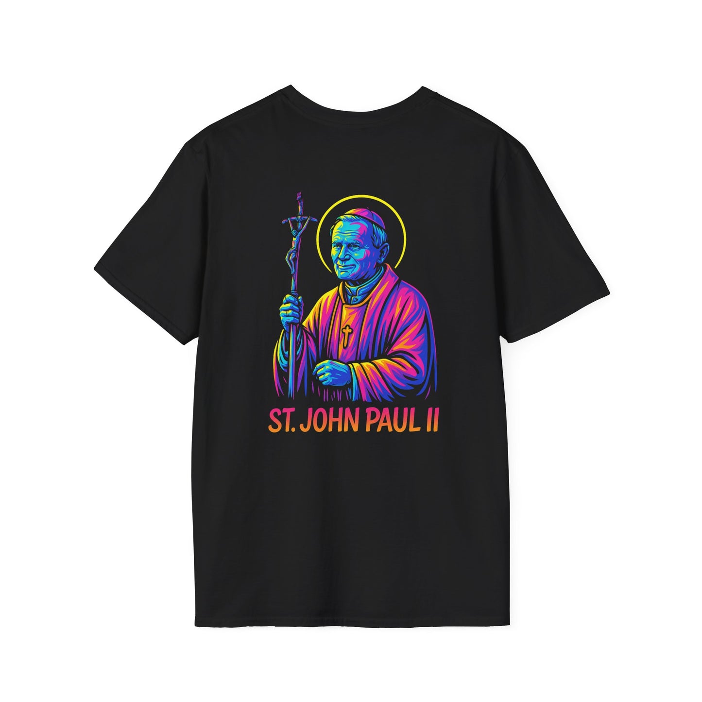 St. John Paul II T-Shirt | Catholic Streetwear | Faith-Inspired Apparel