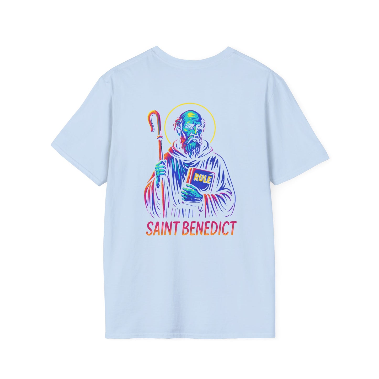 St. Benedict T-Shirt | Catholic Streetwear | Faith-Inspired Apparel