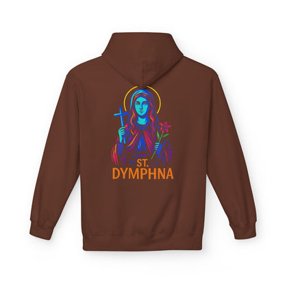St. Dymphna | Catholic Hoodie | Mental Health Patroness