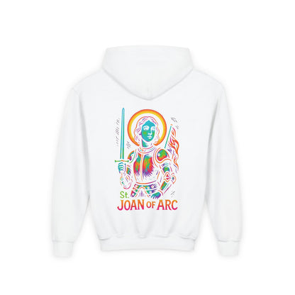 St. Joan of Arc | Kids Catholic Hoodie | Warrior Saint
