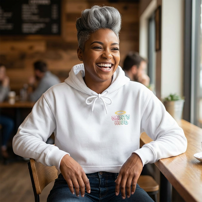 St. Clare of Assisi | Catholic Hoodie | Light & Clarity