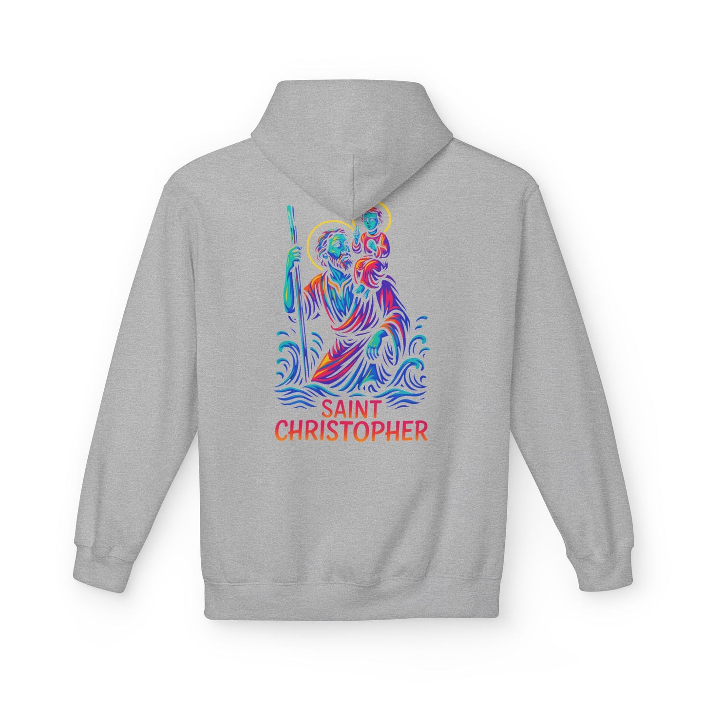 St. Christopher Hoodie – Catholic Saint Hoodie – Christian Streetwear