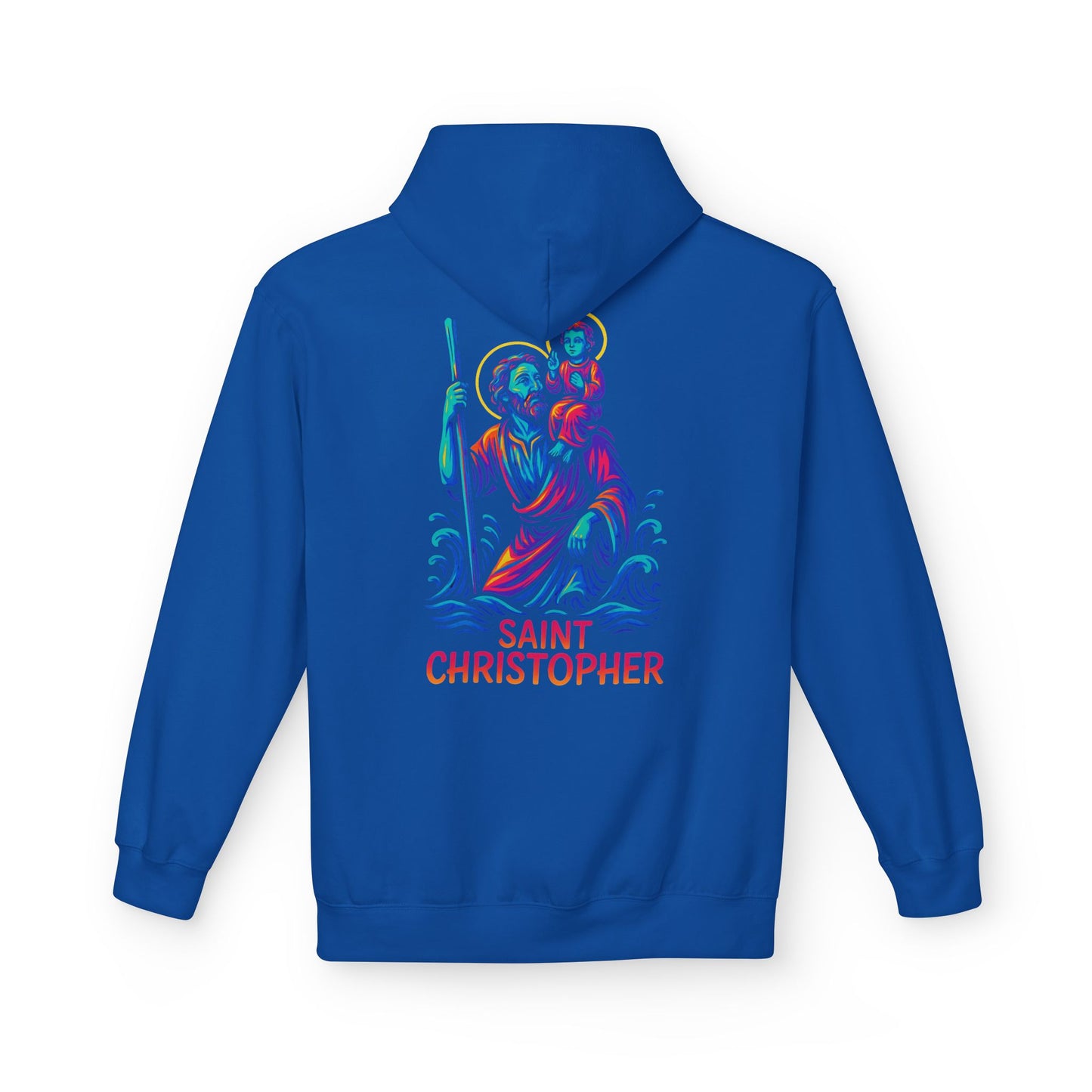 St. Christopher Hoodie – Catholic Saint Hoodie – Christian Streetwear