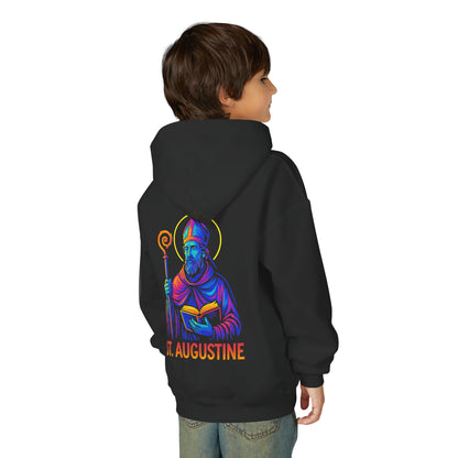 St. Augustine | Kids Catholic Hoodie | Restless Heart