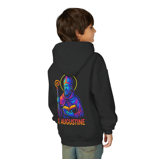 St. Augustine | Kids Catholic Hoodie | Restless Heart