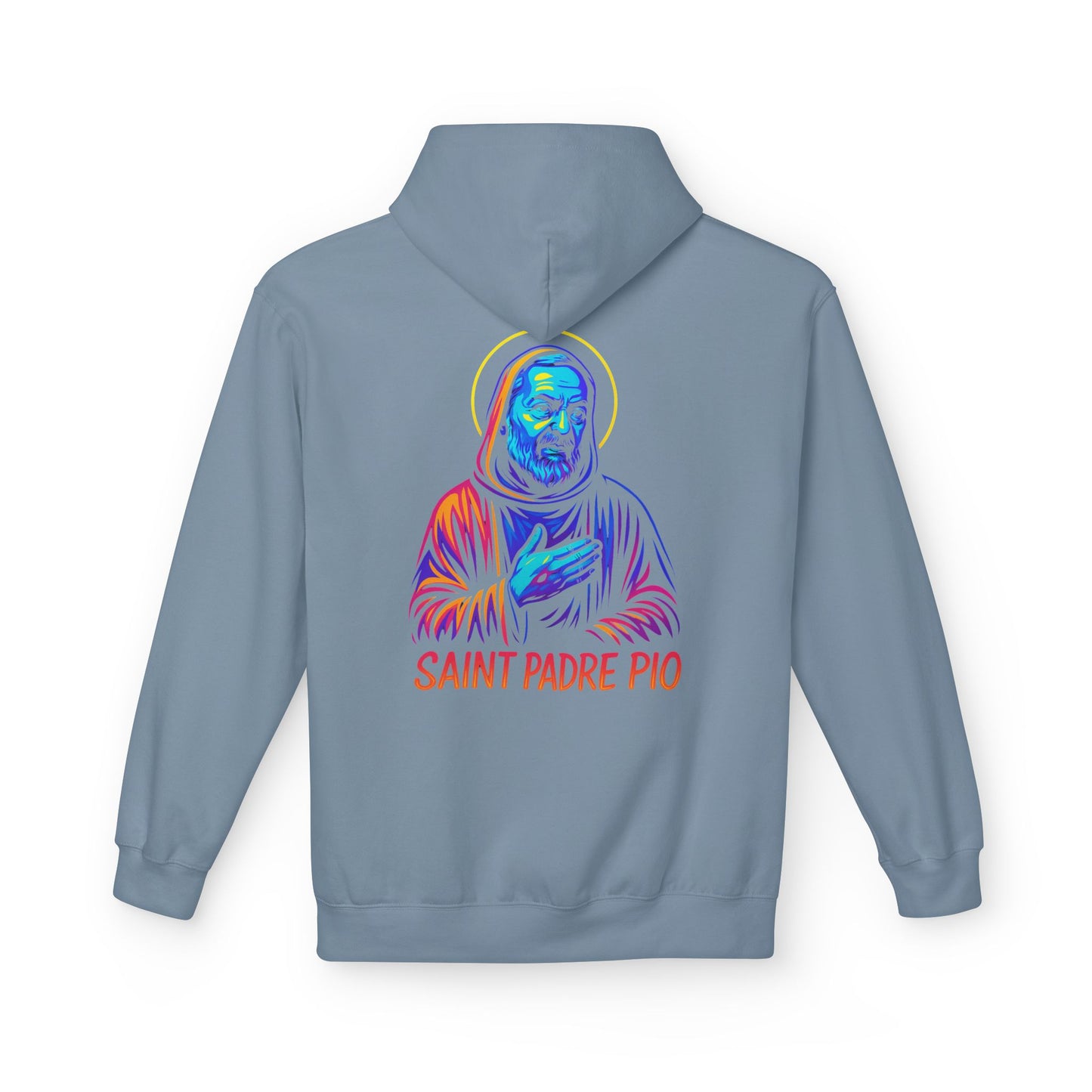 St. Padre Pio Hoodie | Catholic Saint Hoodie | Christian Streetwear | Patron Saint Gift