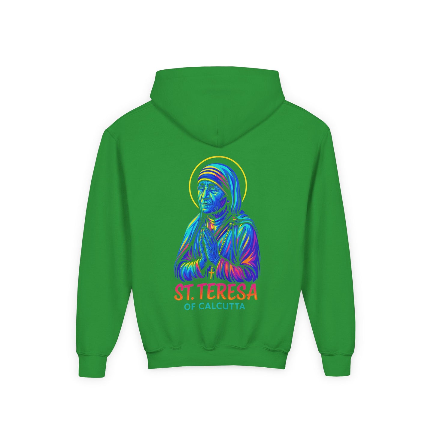St. Teresa of Calcutta Youth Hoodie | Catholic Streetwear for Kids