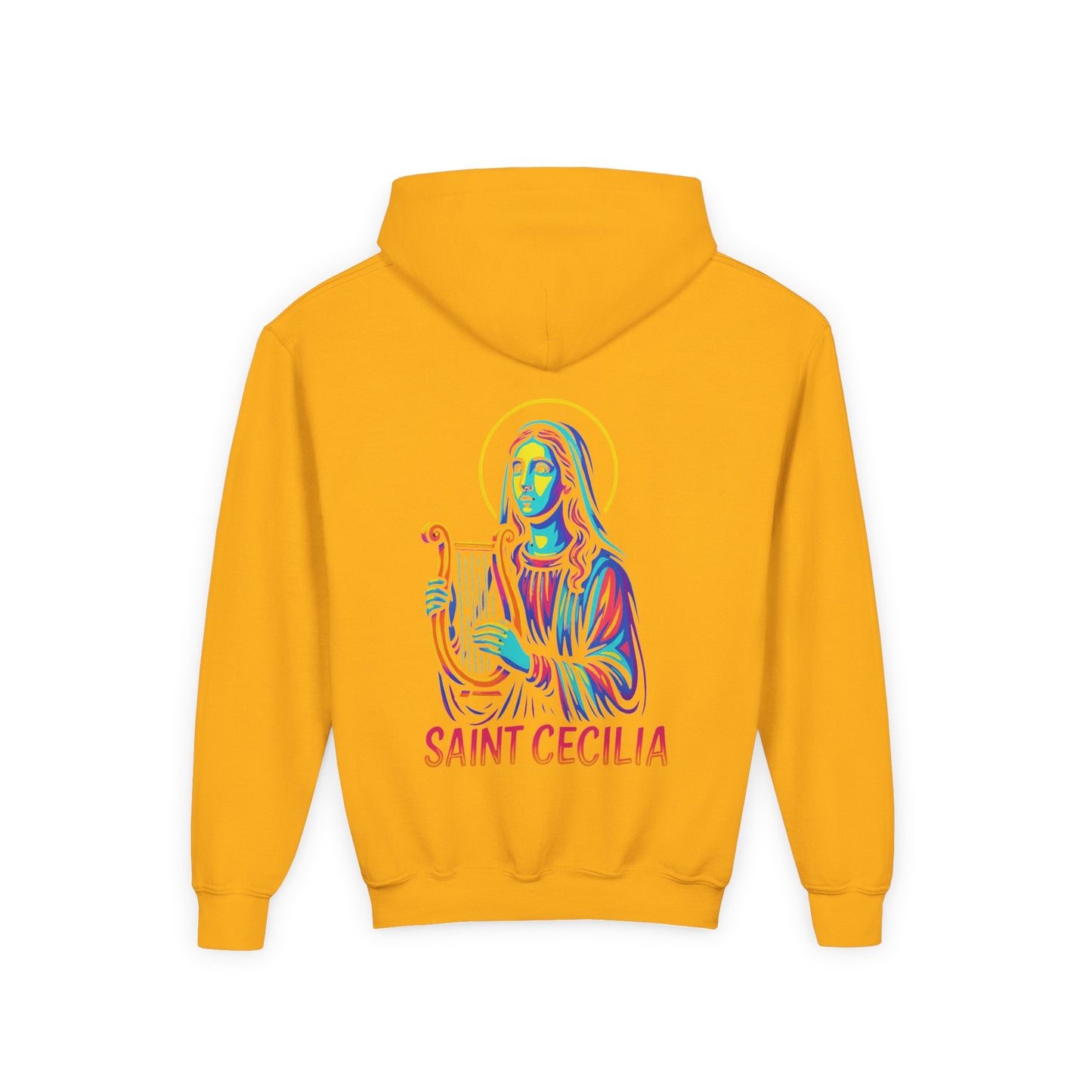 St. Cecilia Youth Hoodie | Catholic Streetwear for Kids