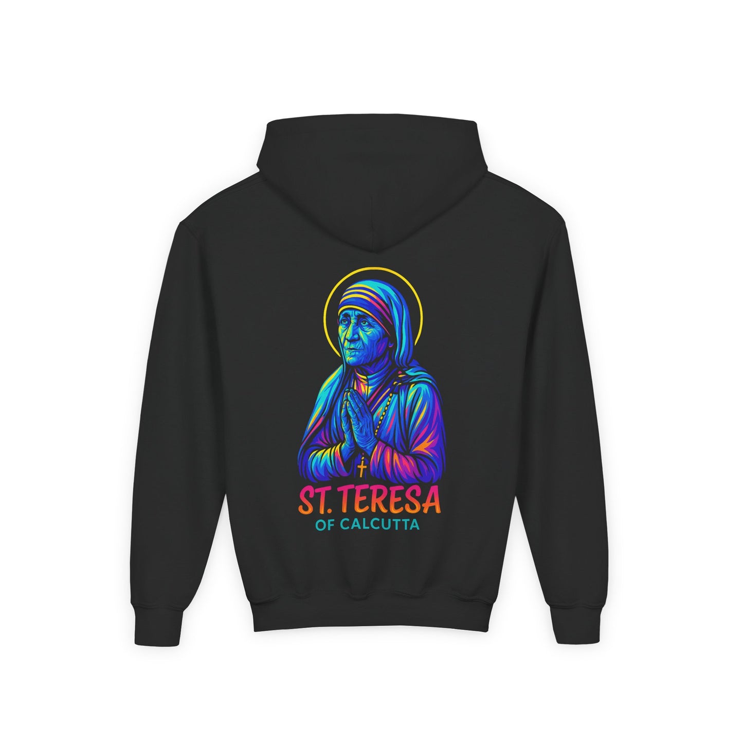 St. Teresa of Calcutta Youth Hoodie | Catholic Streetwear for Kids