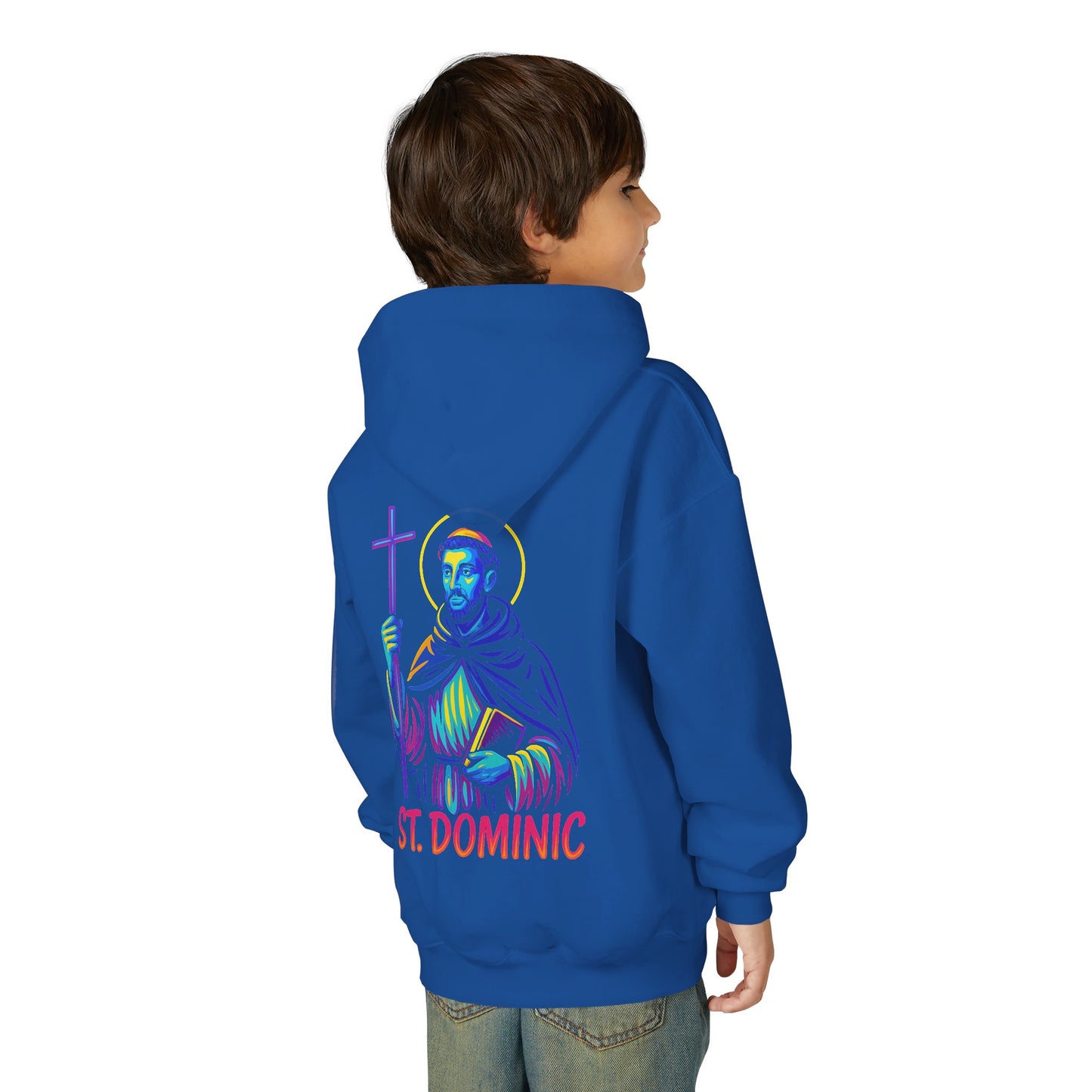 St. Dominic Youth Hoodie | Catholic Streetwear for Kids