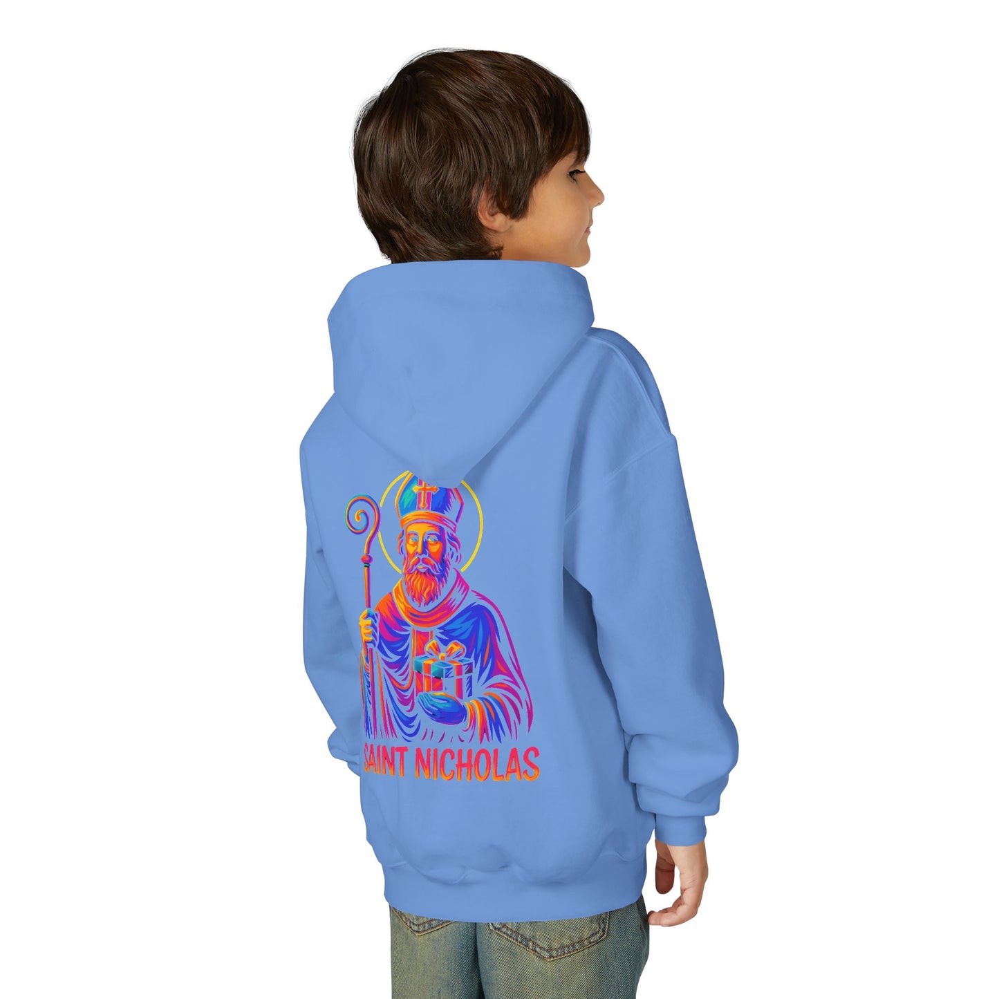 St. Nicholas Youth Hoodie | Catholic Streetwear for Kids