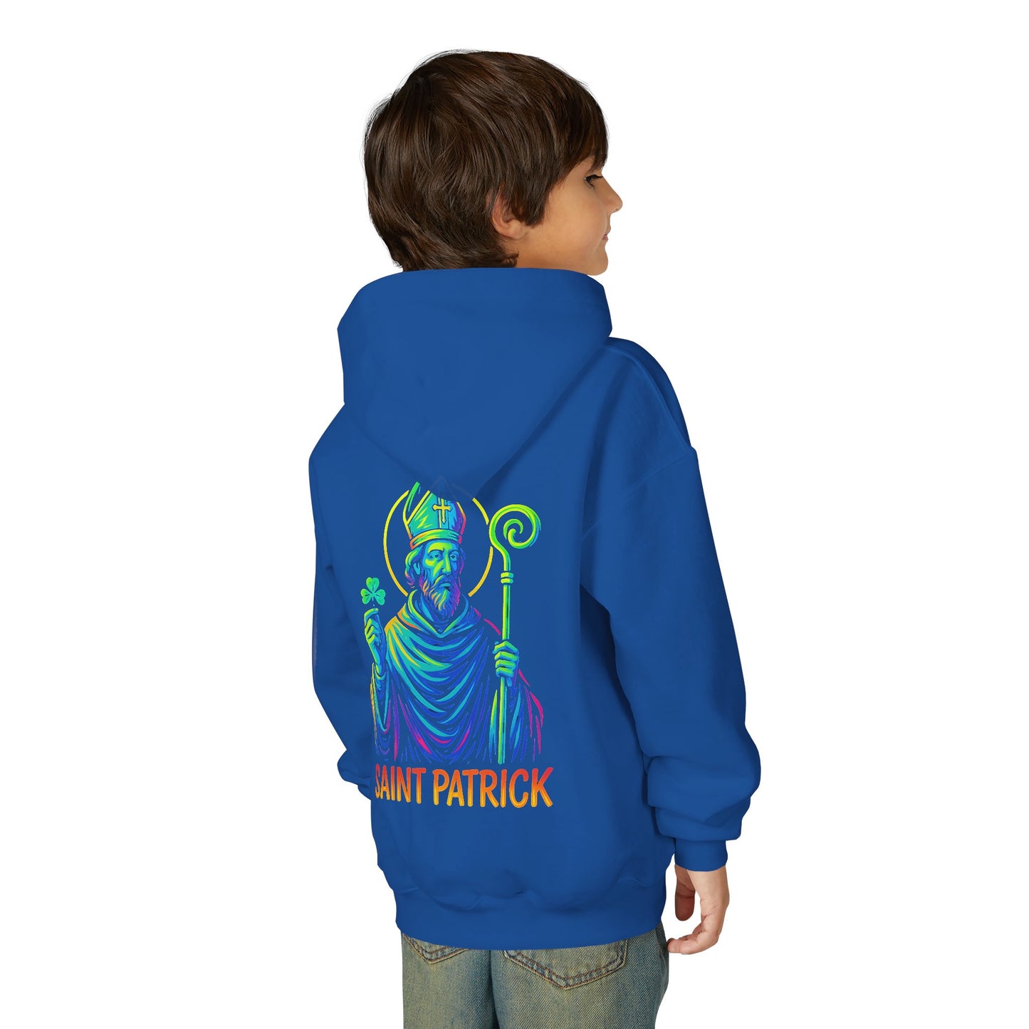 St. Patrick Youth Hoodie | Catholic Streetwear for Kids