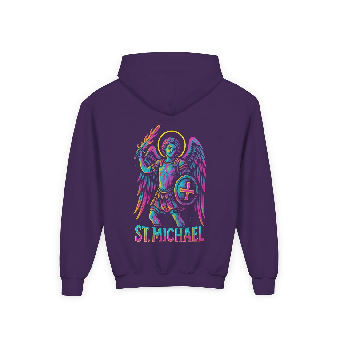 St. Michael the Archangel Youth Hoodie | Catholic Streetwear for Kids