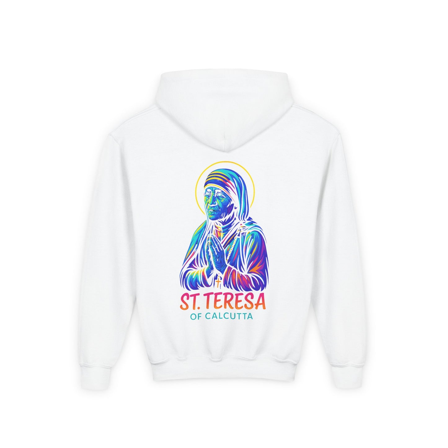 St. Teresa of Calcutta Youth Hoodie | Catholic Streetwear for Kids