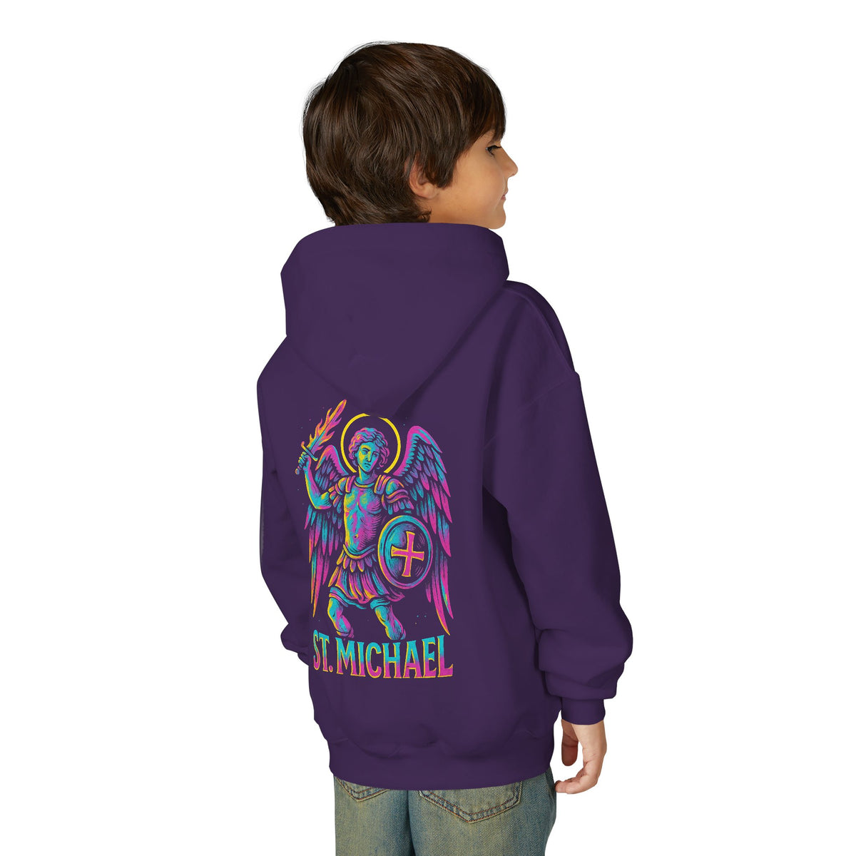 St. Michael the Archangel | Kids Catholic Hoodie | Defender