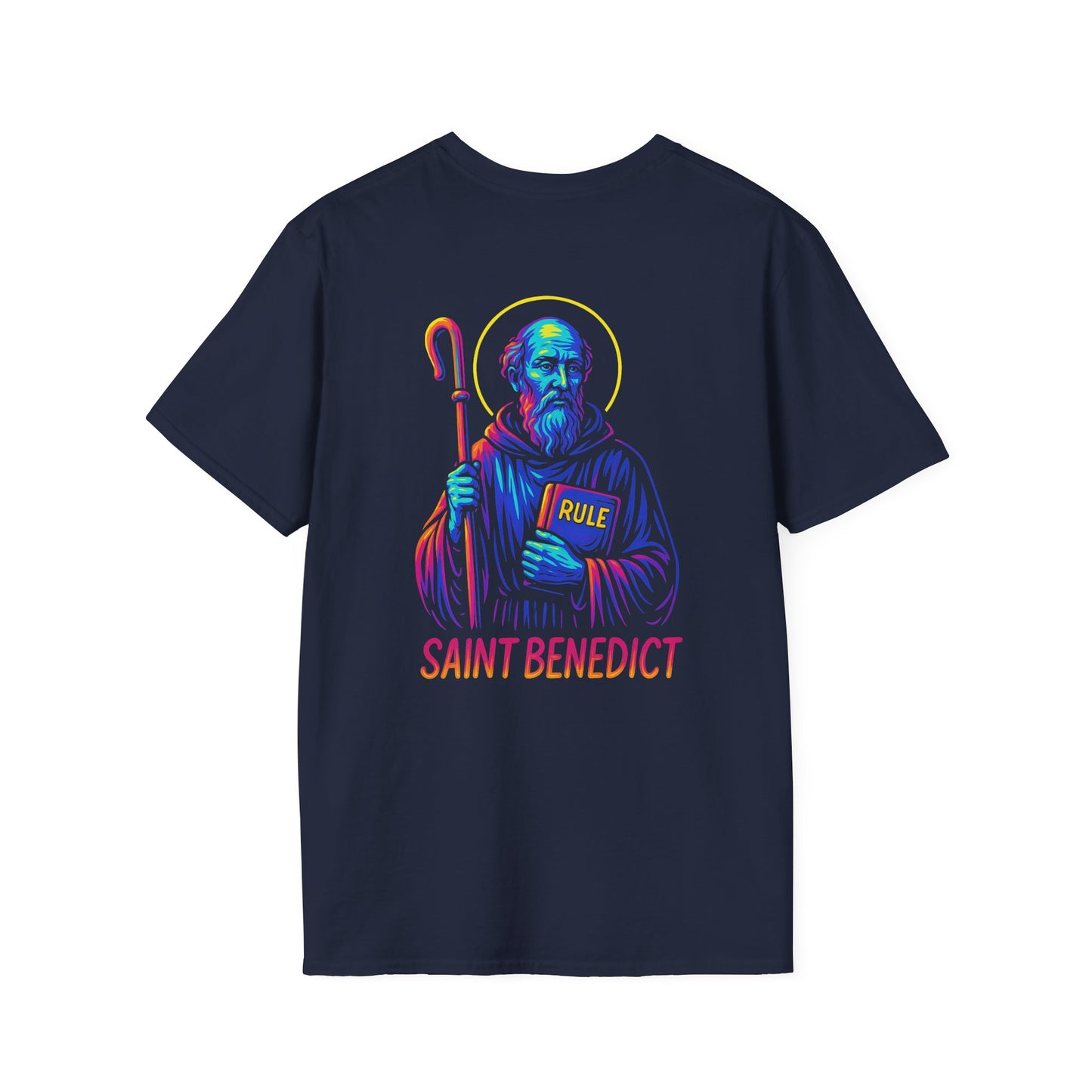 St. Benedict T-Shirt | Catholic Streetwear | Faith-Inspired Apparel