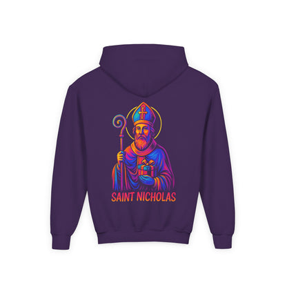St. Nicholas | Kids Catholic Hoodie | Real St. Nick