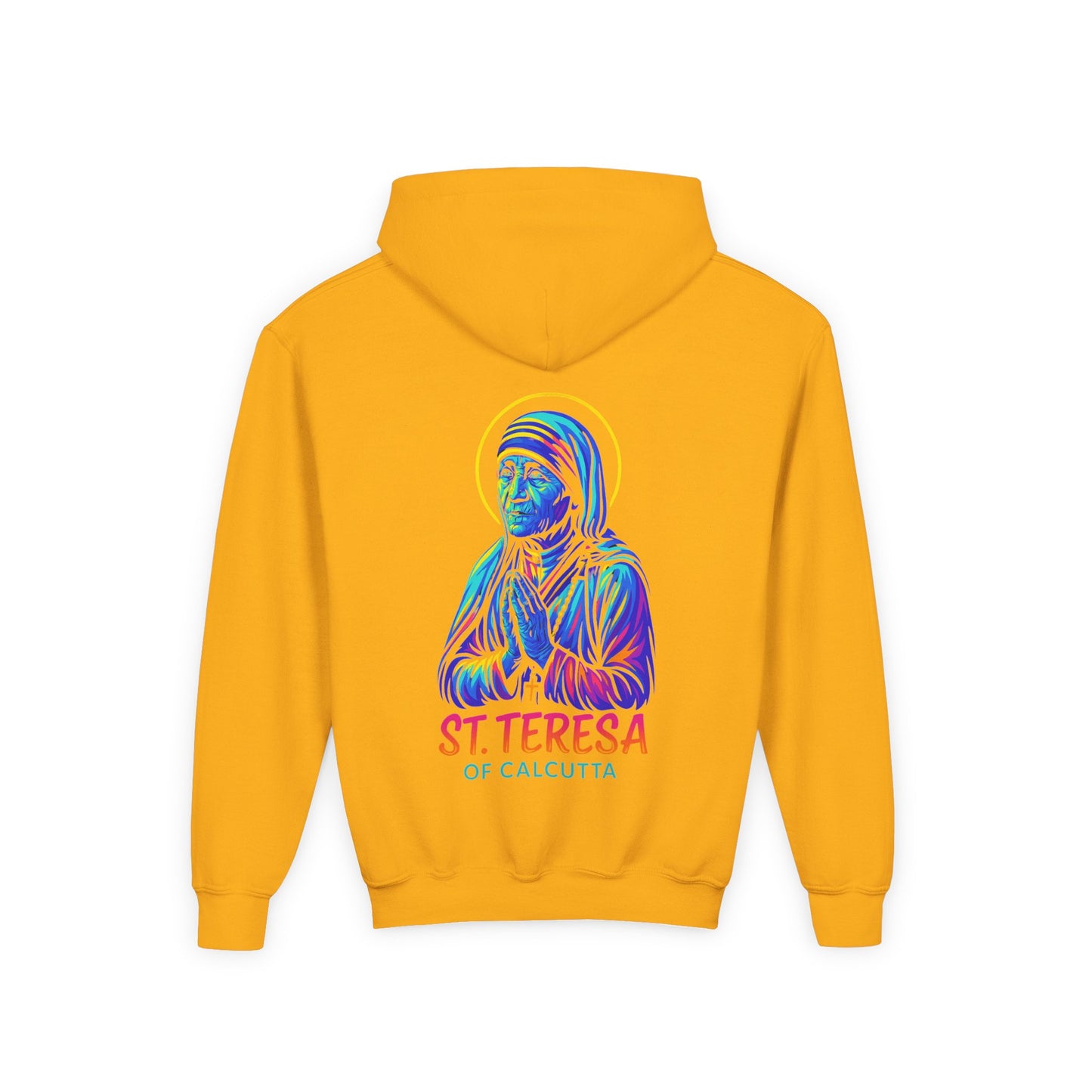 St. Teresa of Calcutta Youth Hoodie | Catholic Streetwear for Kids