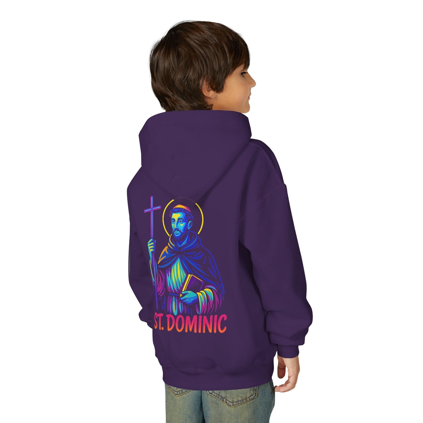 St. Dominic Youth Hoodie | Catholic Streetwear for Kids
