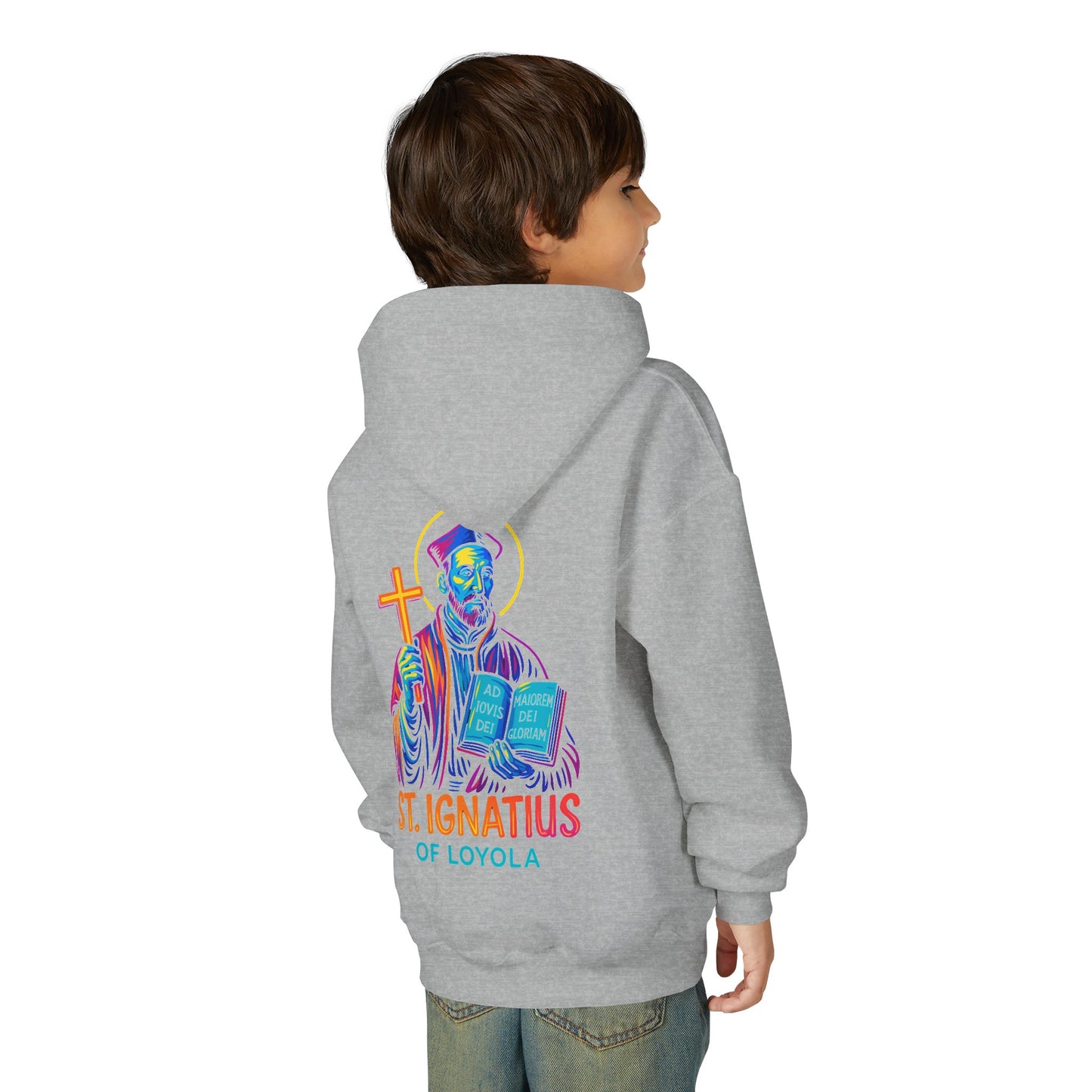 St. Ignatius of Loyola Youth Hoodie | Catholic Streetwear for Kids