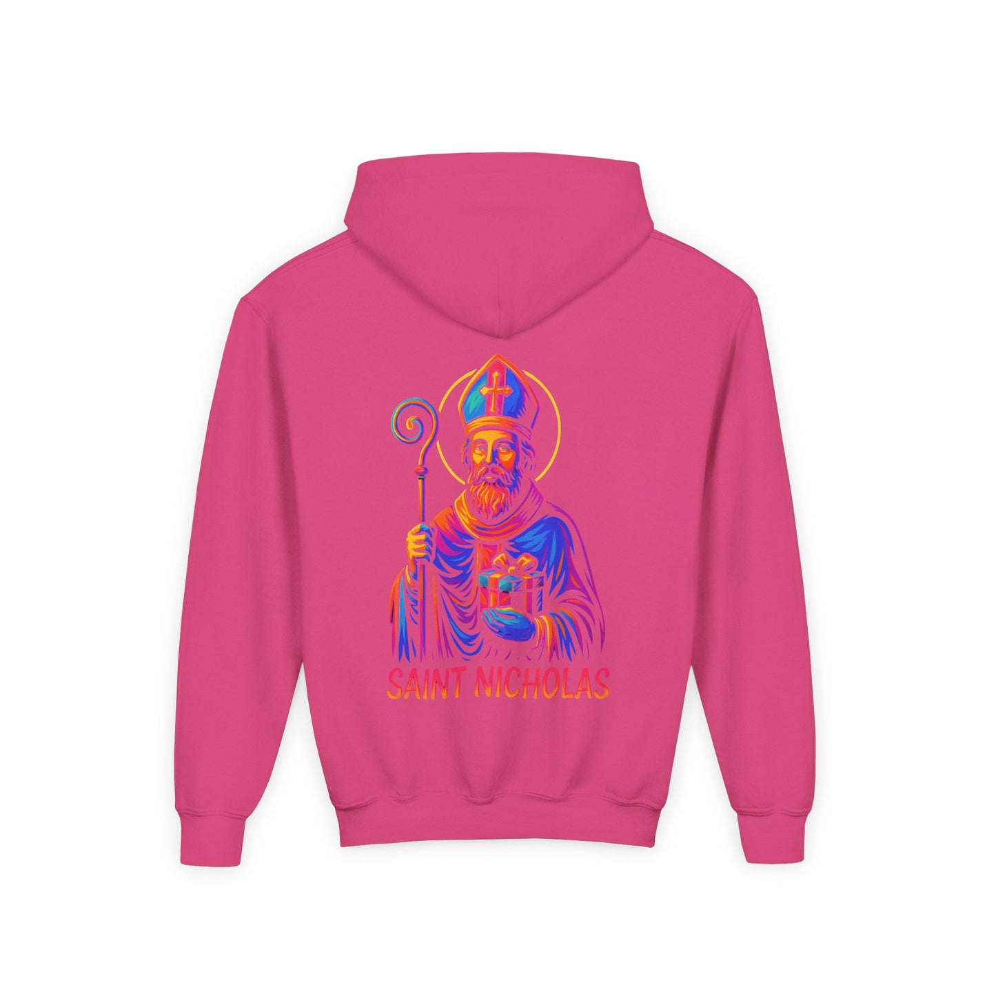 St. Nicholas Youth Hoodie | Catholic Streetwear for Kids