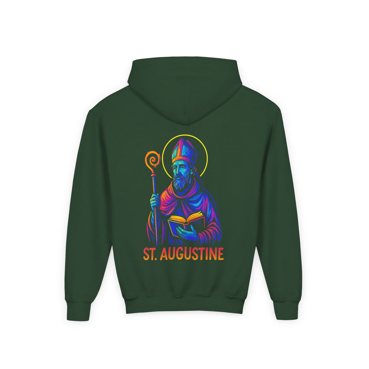 St. Augustine Youth Hoodie | Catholic Streetwear for Kids