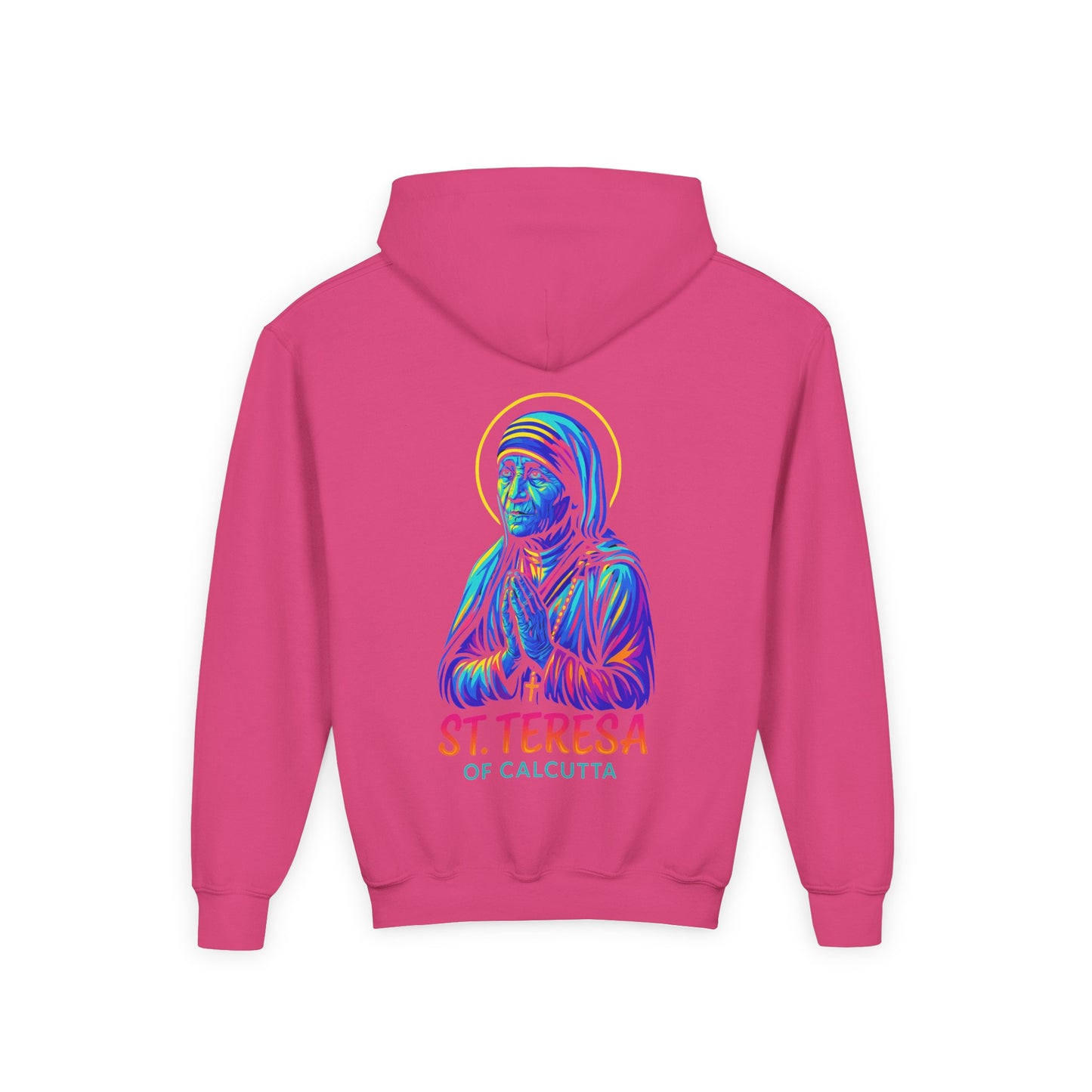 St. Teresa of Calcutta Youth Hoodie | Catholic Streetwear for Kids
